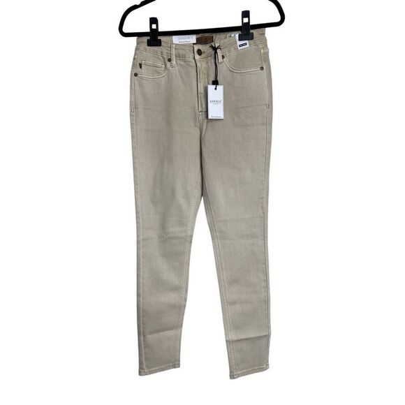 Judy Blue Skinny Jeans Size 9/29 Bone Garment Dyed Tummy Control High Rise NWT - Picture 1 of 13